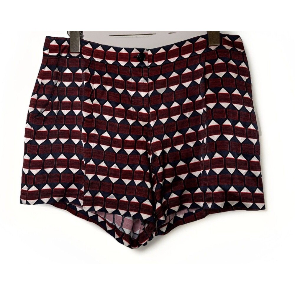Armani Exchange Women's Pleated Shorts With Pockets Size 6